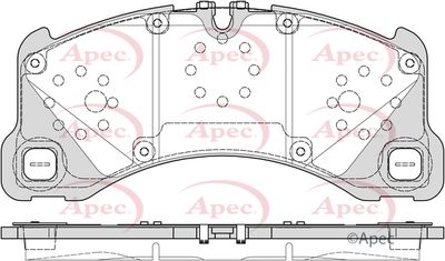 APEC Front Brake Pads PAD2411