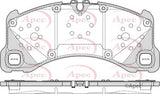 APEC Front Brake Pads PAD2411