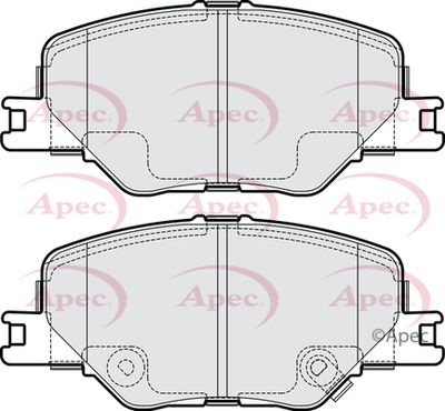 APEC Front Brake Pads PAD2253