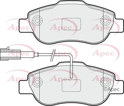 APEC Front Brake Pads PAD1612
