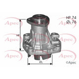 APEC Water Pump Wo Back Housing AWP1083