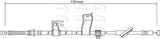 APEC Brake Cable CAB1221