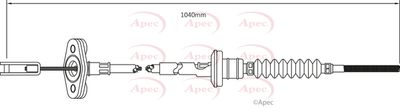 APEC Clutch Cable CAB5001
