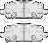 APEC Rear Brake Pads PAD2225