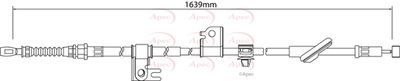 APEC Brake Cable CAB1220