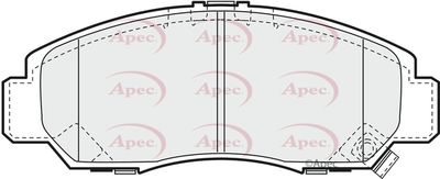 APEC Front Brake Pads PAD1187