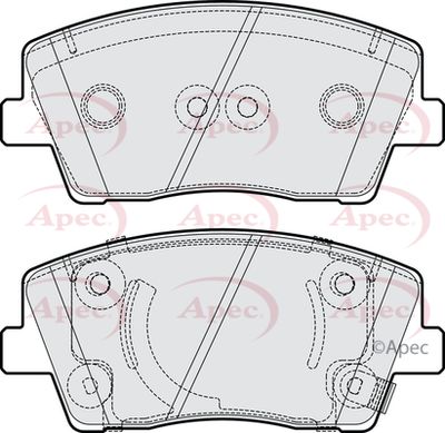 APEC Front Brake Pads PAD2262