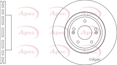 APEC Brake Disc DSK3471