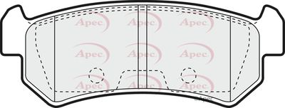 APEC Rear Brake Pads PAD1329