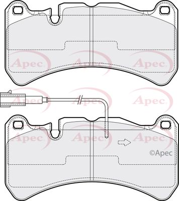 APEC Front Brake Pads PAD2175