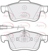 APEC Front Brake Pads PAD2120