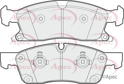 APEC Front Brake Pads PAD1770
