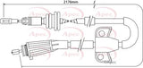 APEC Brake Cable CAB1513