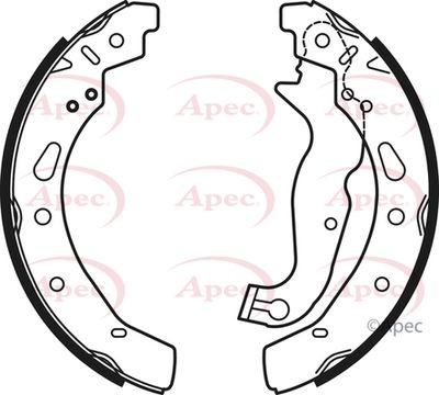 APEC Brake Shoes SHU769