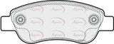 APEC Front Brake Pads PAD2042