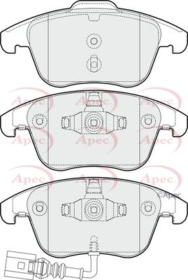 APEC Front Brake Pads PAD1653
