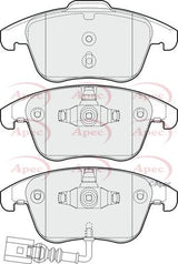 APEC Front Brake Pads PAD1653