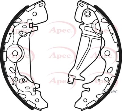 APEC Brake Shoes SHU712