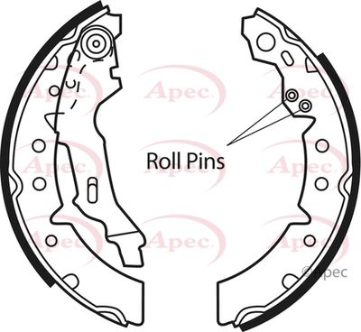 APEC Brake Shoes SHU620