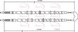 APEC Brake Cable CAB1499