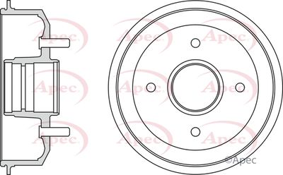 APEC Brake Drum DRM9145