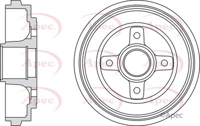 APEC Brake Drum DRM9200