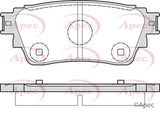 APEC Rear Brake Pads PAD2303
