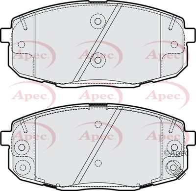 APEC Front Brake Pads PAD2217
