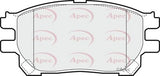 APEC Front Brake Pads PAD1445