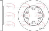 APEC Brake Disc DSK3172