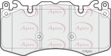APEC Front Brake Pads PAD1737