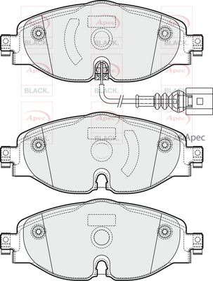 APEC Front Brake Pads PAD1902B