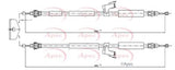 APEC Brake Cable CAB1620