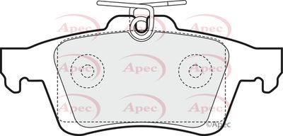 APEC Rear Brake Pads PAD1444