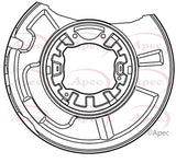 APEC Splash Guard ASG1016