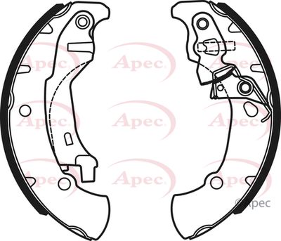 APEC Brake Shoes SHU736