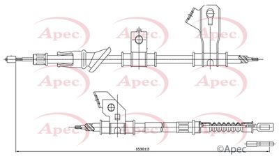 APEC Brake Cable CAB1302