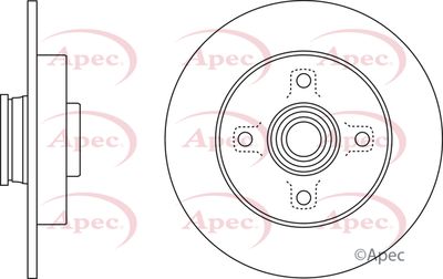 APEC Brake Disc DSK2553