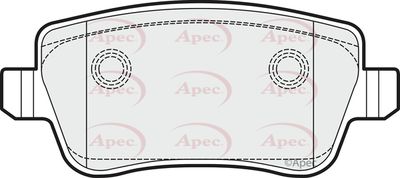 APEC Rear Brake Pads PAD1506