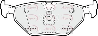 APEC Rear Brake Pads PAD1045