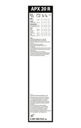 Bosch Aerotwin Plus Flat Blade Apx 500 3397002014
