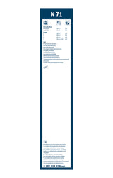 Bosch Truck Blade 700 HGV 3397011238