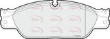 APEC Front Brake Pads PAD1456