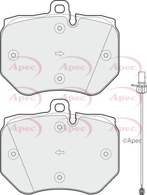 APEC Front Brake Pads PAD1833