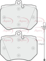 APEC Front Brake Pads PAD1833