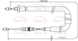 APEC Brake Cable CAB1383