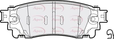 APEC Rear Brake Pads PAD2066