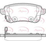 APEC Rear Brake Pads PAD2389