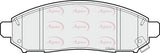 APEC Front Brake Pads PAD1490
