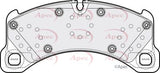 APEC Front Brake Pads PAD2203
